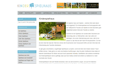 Desktop Screenshot of kinder-spielhaus.com