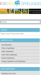 Mobile Screenshot of kinder-spielhaus.com